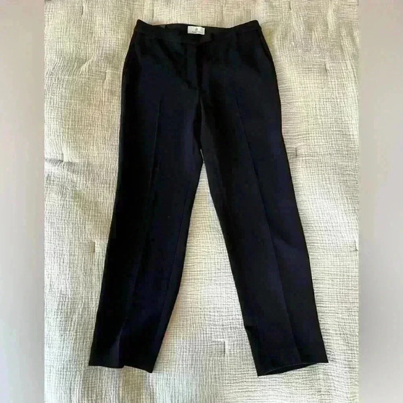 Babaton Tuxedo Ankle Pants  | Black | Size 2 | Mid Rise | Tapered Trouser Pants - Picture 12 of 13
